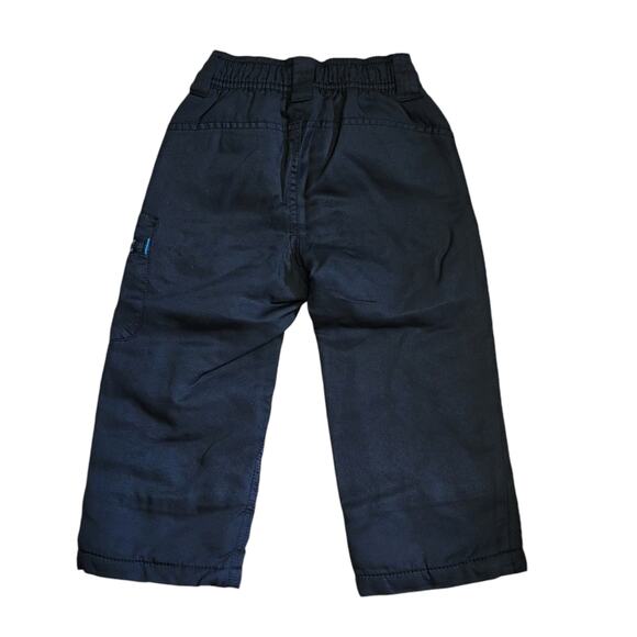 Old Navy Snow Pants Boys‎ Sz 2T Black Blue Ski Snowboard Winter Outdoors Play - Picture 5 of 7